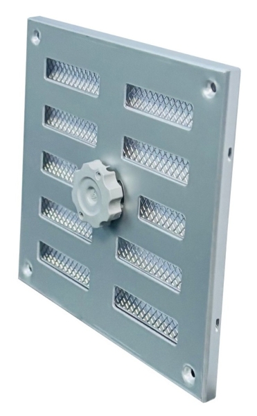 Schiebegitter Aluminium 250 x 250mm